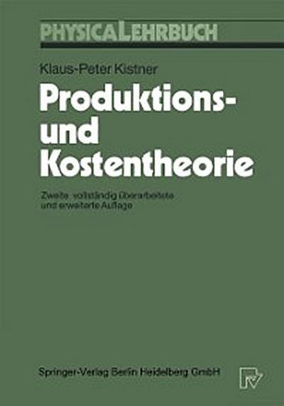 Produktions- und Kostentheorie