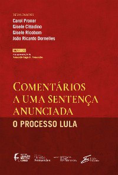 Comentários a uma sentença anunciada