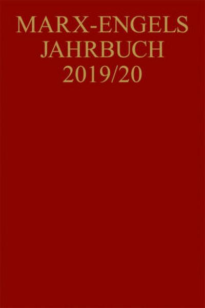 Marx-Engels-Jahrbuch Marx-Engels-Jahrbuch 2019/20