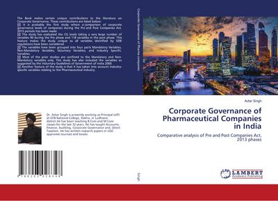 Corporate Governance of Pharmaceutical Companies in India