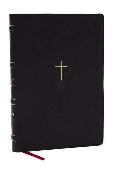 Rsv2ce, Thinline Large Print Catholic Bible, Black Leathersoft, Comfort Print