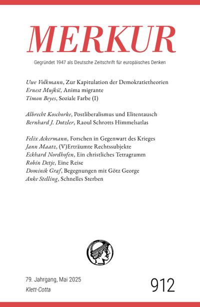 MERKUR 5/2025, Jg.79