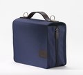 SartoriusSKIN Tasche BASIC Gr. L in Marine-Blau mit Tragegurt & Buchstütze