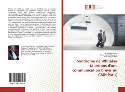 Syndrome de Whitaker (à propos d’une communication brève au CMH Paris)