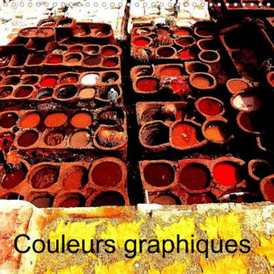 Couleurs graphiques (Calendrier mural 2023 300 × 300 mm Square)
