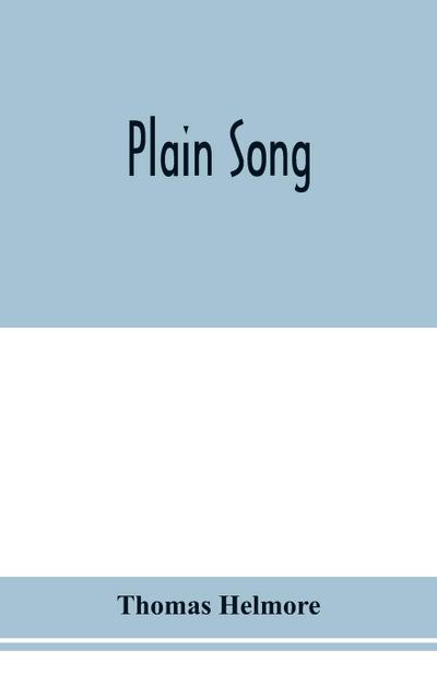Plain song