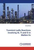 Transient Ladle Reactions Involving Al, Ti and O in Molten Fe