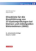 Farr, Checkliste 18 (IT-Systemprüfung KMU), 6.A.