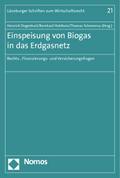 Einspeisung von Biogas in das Erdgasnetz