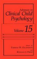 Advances in Clinical Child Psychology
