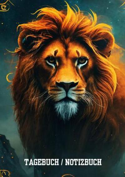 Tagebuch / Notizbuch  Sternzeichen  Löwe