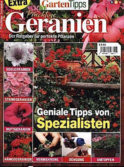 GartenTipps Extra - Prächtige Geranien