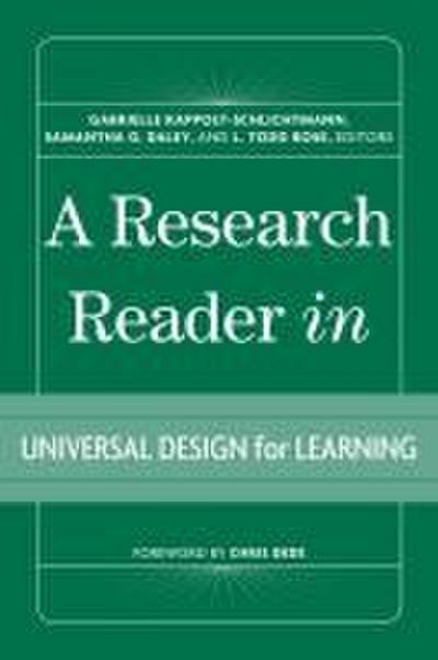 A Research Reader in Universal Design for Learning