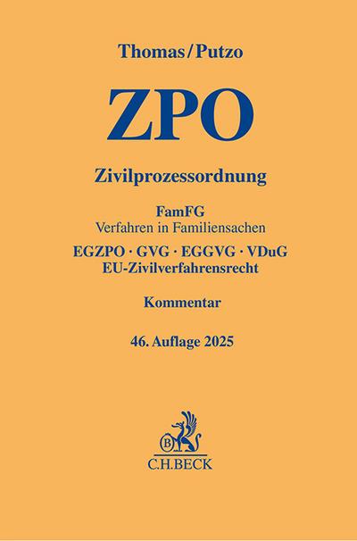 Zivilprozessordnung. ZPO