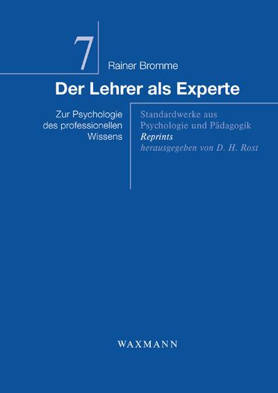 Der Lehrer als Experte