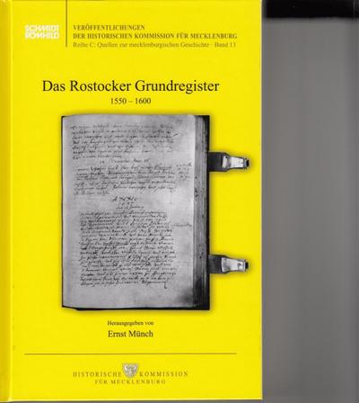 Das Rostocker Grundregister 1550-1600