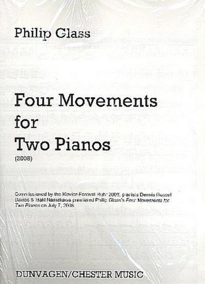 4 Movementsfor 2 pianos