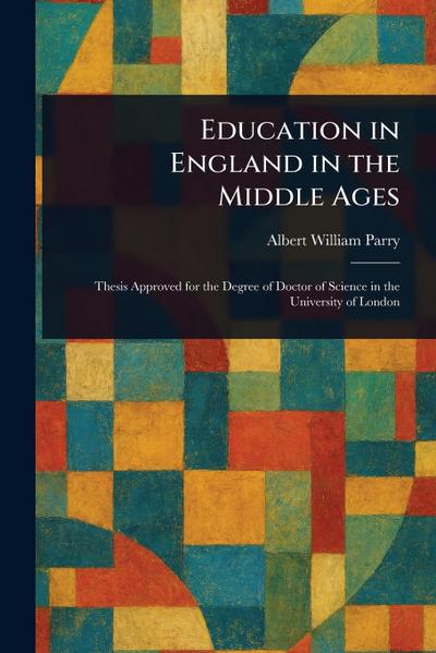 Education in England in the Middle Ages