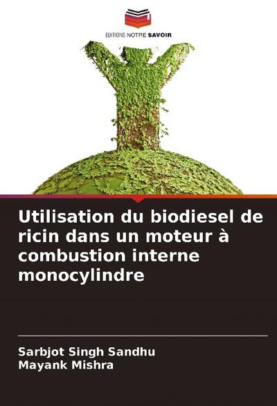 Utilisation du biodiesel de ricin dans un moteur à combustion interne monocylindre