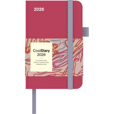 Sunset Coral 2026 - Diary - Buchkalender - Taschenkalender - 9x14