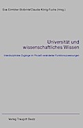 Universität und wissenschaftliches Wissen