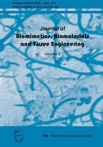 Journal of Biomimetics, Biomaterials and Tissue Engineering Vol.8