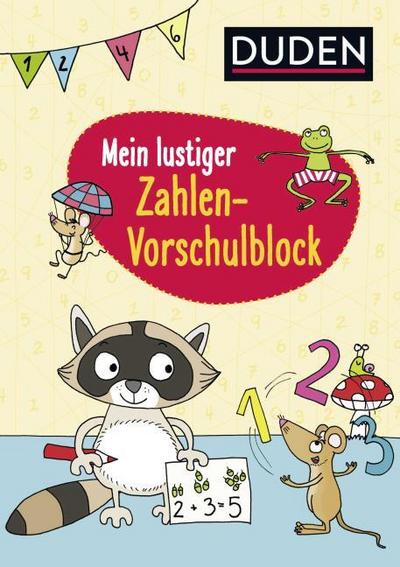 Mein lustiger Zahlen-Vorschulblock