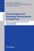 Process Support and Knowledge Representation in Health Care