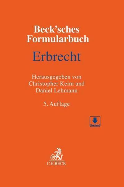 Beck’sches Formularbuch Erbrecht