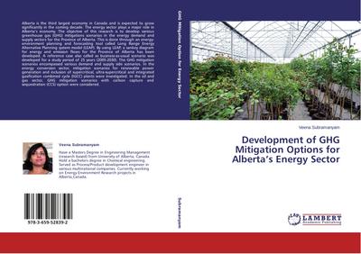 Development of GHG Mitigation Options for Alberta’s Energy Sector