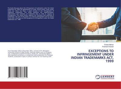EXCEPTIONS TO INFRINGEMENT UNDER INDIAN TRADEMARKS ACT, 1999
