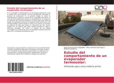 Estudio del comportamiento de un evaporador termosolar: