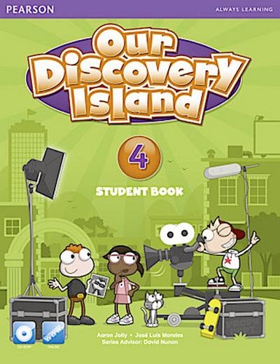 Our Discovery Island American Edition Students’ Book with CD-rom 4 Pack