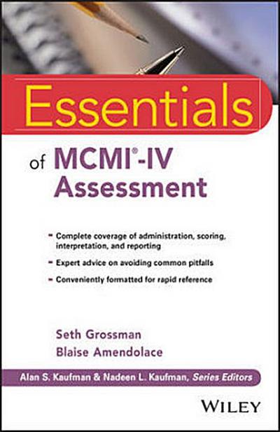 Essentials of MCMI-IV Assessment