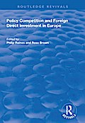 Policy Competition and Foreign Direct Investment in Europe