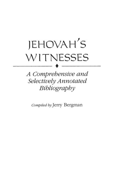 Jehovah’s Witnesses