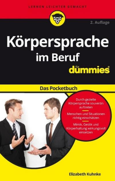 Körpersprache im Beruf für Dummies