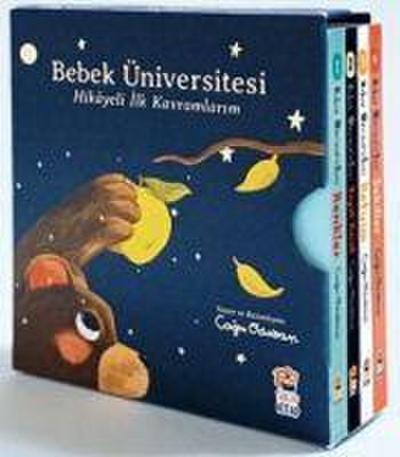 Bebek Üniversitesi - Hikayeli Ilk Kavramlarim Set 4 Kitap