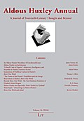 Aldous Huxley Annual