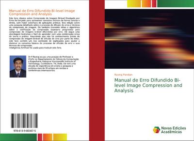 Manual de Erro Difundido Bi-level Image Compression and Analysis