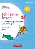 Ich lerne lesen: Klasse 1 - Arbeitsheft 2
