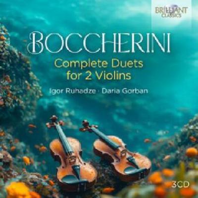 Boccherini:Complete Duets For 2 Violins, 3 Audio-CD