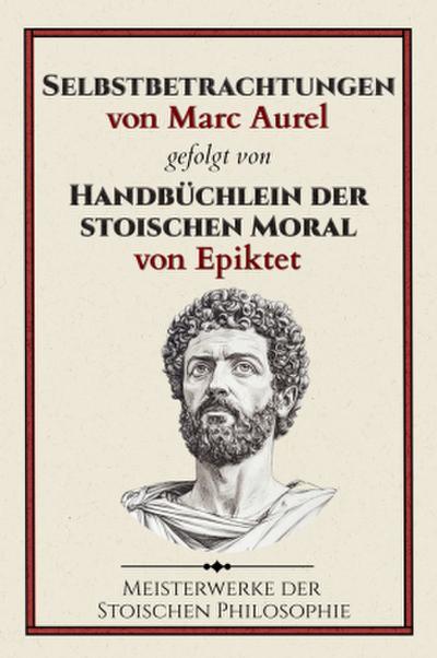 Selbstbetrachtungen von Marc Aurel gefolgt von Handbüchlein der stoischen Moral von Epiktet