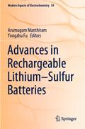 Advances in Rechargeable Lithium-Sulfur Batteries