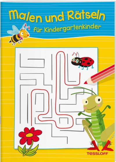 Malen und Rätseln für Kindergartenkinder