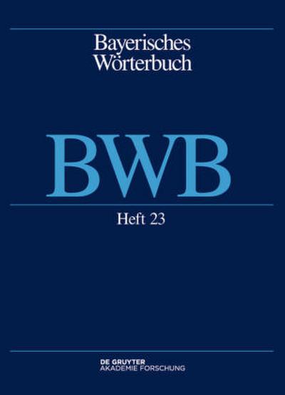 Bayerisches Wörterbuch (BWB) Dacher - tamig