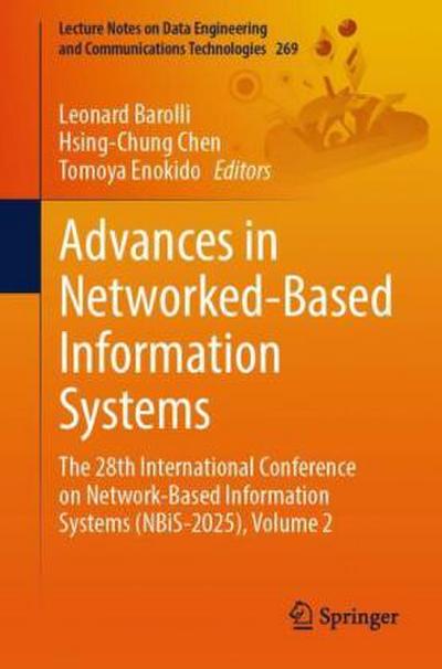 Advances in Networked-Based Information Systems