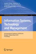 Information Systems, Technology and Management