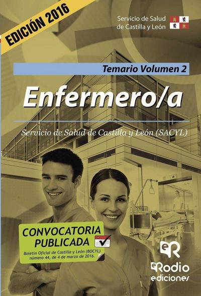 Enfermero, Servicio de Salud de Castilla y León. Temario 2