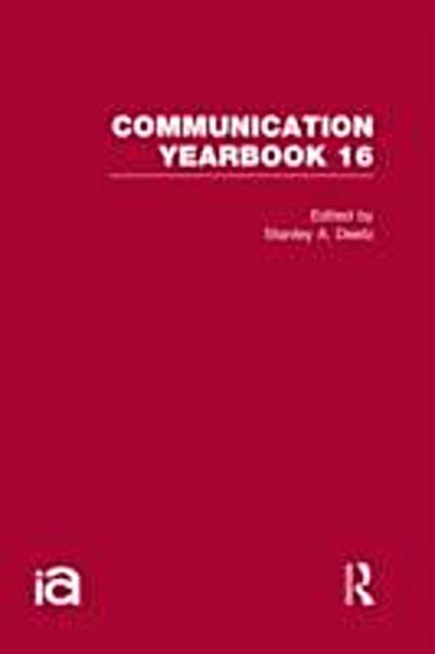 Communication Yearbook 16